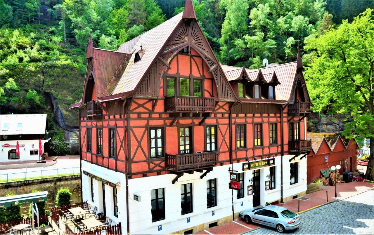 Hotel U Lipy Hrensko Exterior photo